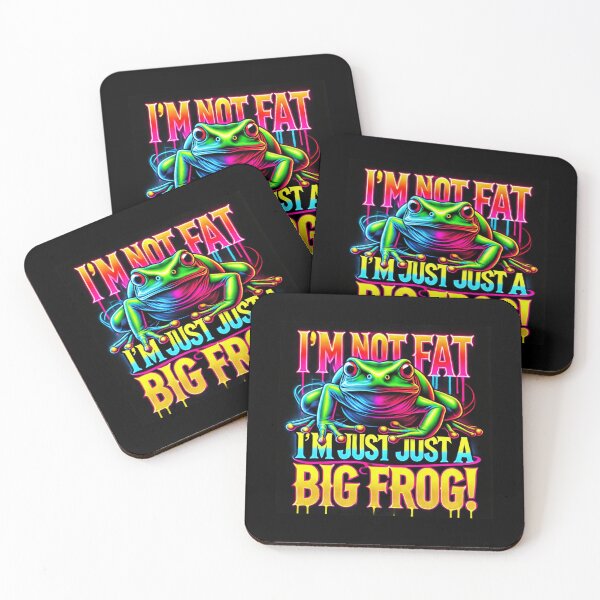 Item preview, I’m Not Fat, I’m Just a Big Frog ، designed and sold by ATOTI.