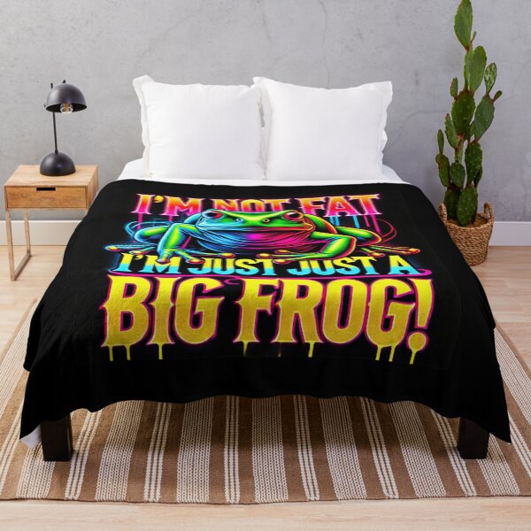 Item preview, I’m Not Fat, I’m Just a Big Frog ، designed and sold by ATOTI.
