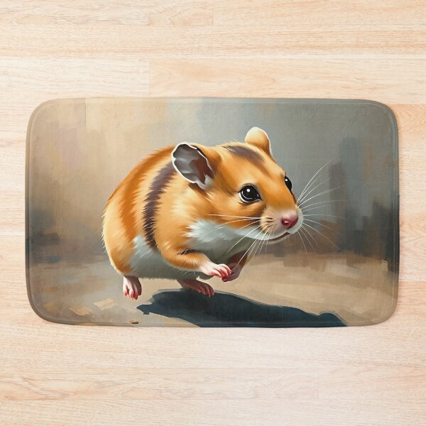 Artikelvorschau, Syrischer Hamster Ölgemälde Stil süße Haustier Kunst entworfen und verkauft von kakarikihill.