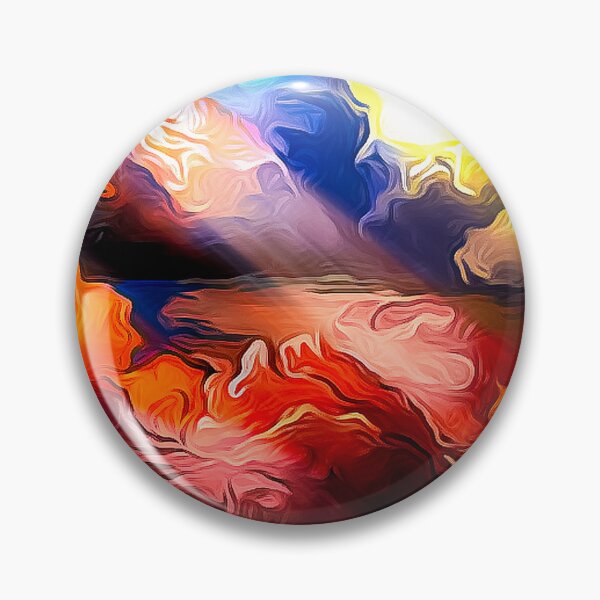 Item preview, Fiery Sky with Light Rays designed and sold by Sandra  Aguirre.