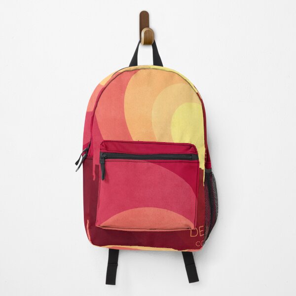 Item preview, Denver Colorado Skyline Hearts Red Yellow designed and sold by ArtPrints.
