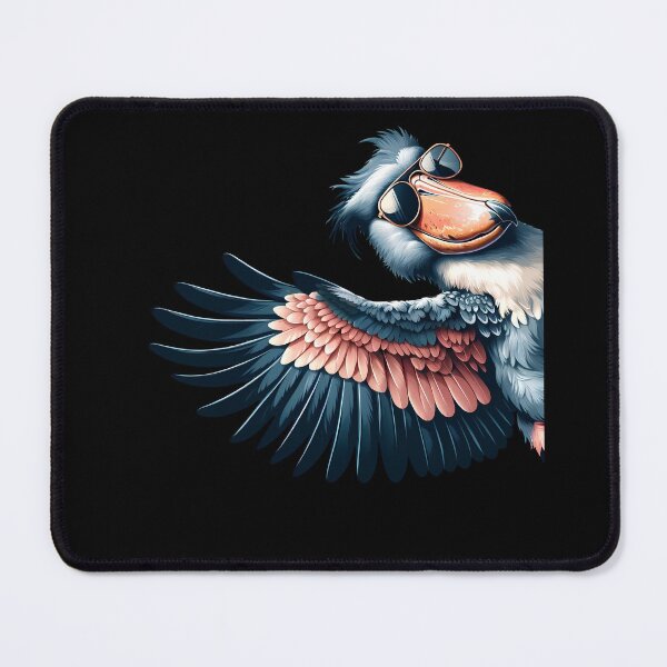 Item preview, Shoebill African Bird With Sunglasses Funny Say Hi Bird Lover Watcher Birding designed and sold by Kimberley King Art King Art.
