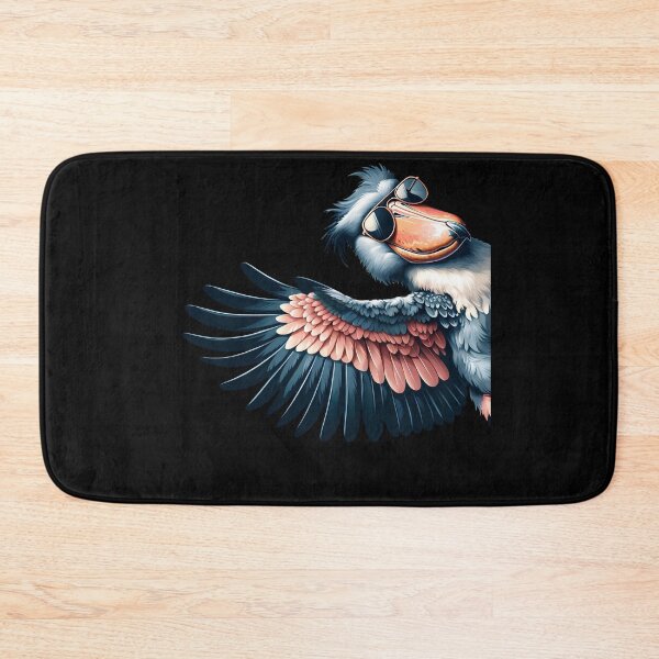 Item preview, Shoebill African Bird With Sunglasses Funny Say Hi Bird Lover Watcher Birding designed and sold by Kimberley King Art  King Art.