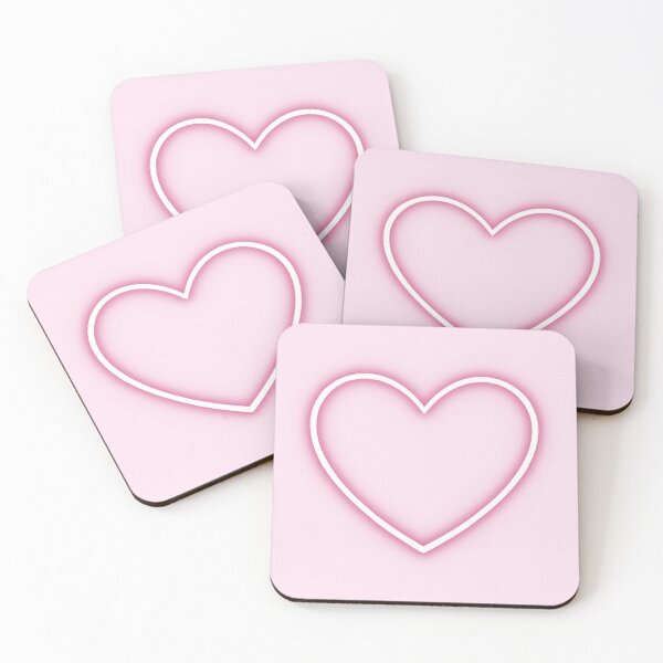 Item preview, Pink neon heart designed and sold by Chimerah Hanssen.