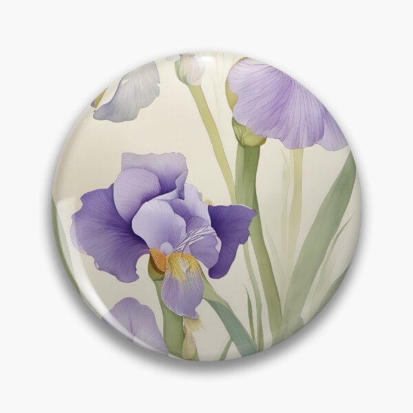 Item preview, Inspired By  Blue Irises Flowers by Ohara Koson  designed and sold by Tamas Das.
