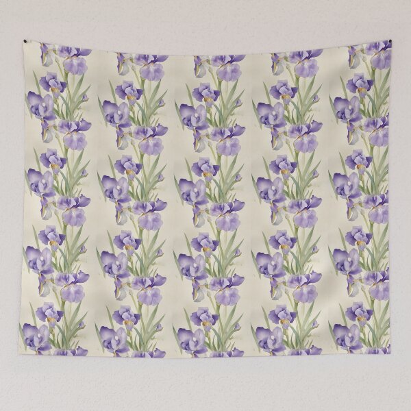 Item preview, Inspired By  Blue Irises Flowers by Ohara Koson  designed and sold by Tamas Das.