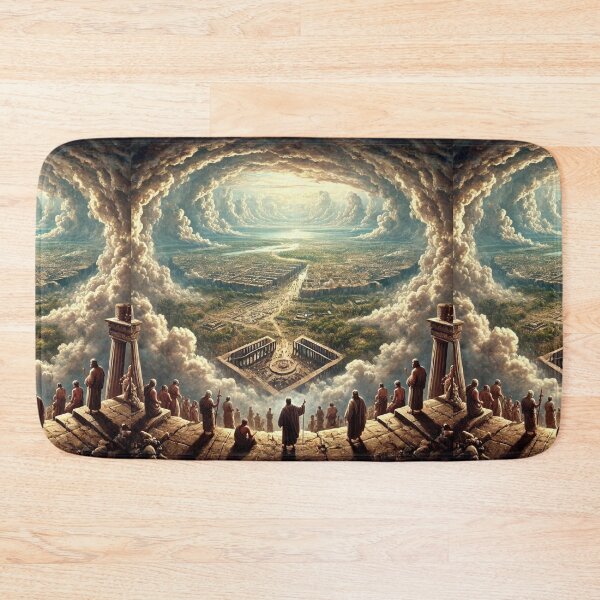 Item preview, "The Earth is Filled with Violence" – Noah Receives God's Judgment Verse: Genesis 6:13 (KJV) designed and sold by Meta2Physical.