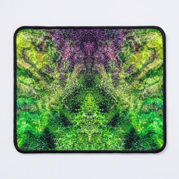 Item preview, Abstract green fractal. Abstract forest fantasy. Energy of nature. designed and sold by fishwithout.