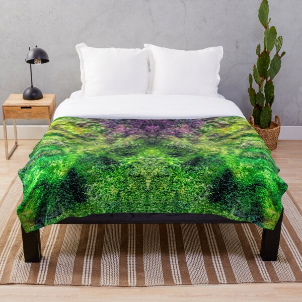 Item preview, Resumen fractal verde. Bosque abstracto fantasía. Energía de la naturaleza. designed and sold by fishwithout.