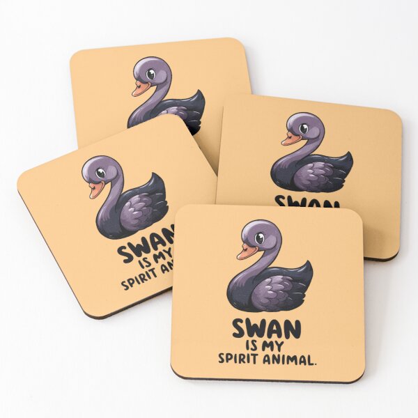 Item preview, Swan is my spirit animal designed and sold by 123ks.