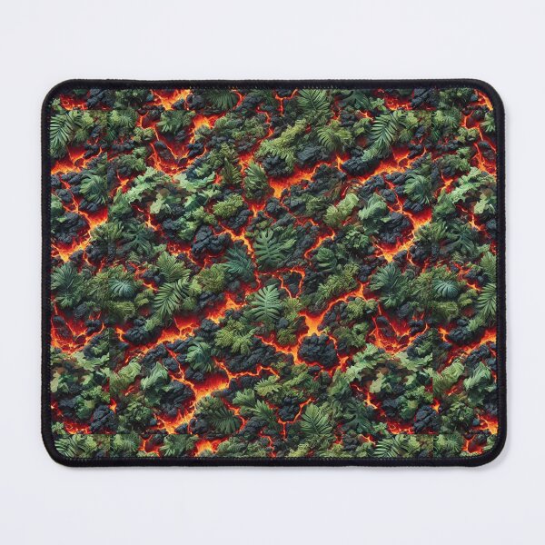 Item preview, Lava Jungle Camouflage: The Wild Heat of Nature designed and sold by Meta2Physical.