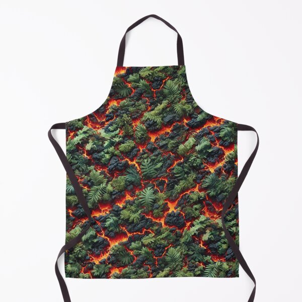 Item preview, Lava Jungle Camouflage: The Wild Heat of Nature designed and sold by Meta2Physical.