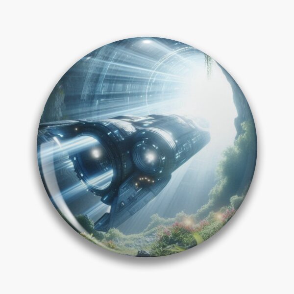 Item preview, Spaceship coming out of the cave designed and sold by Dogandesighn.