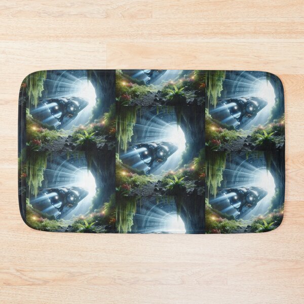 Item preview, Spaceship coming out of the cave designed and sold by Dogandesighn.