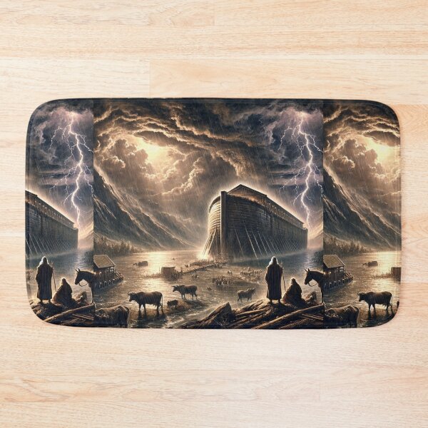 Item preview, "And Behold, I, Even I, Do Bring a Flood" – The Divine Warning of the Great Flood Verse: Genesis 6:17 (KJV) designed and sold by Meta2Physical.