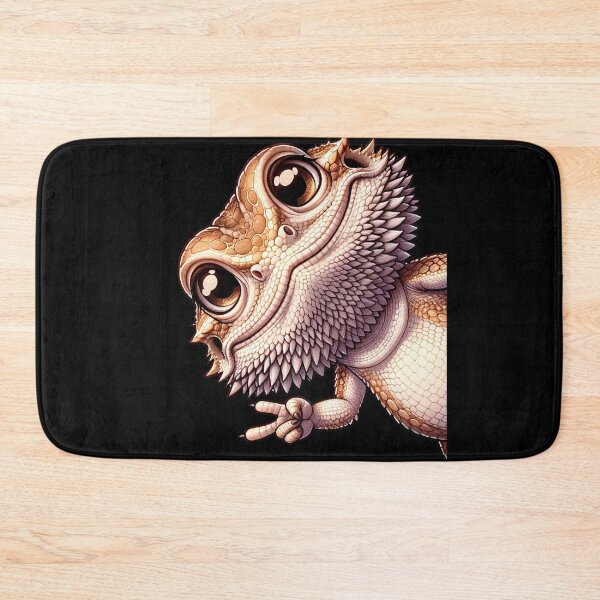 Item preview, Funny Bearded Dragon Lover Kawaii Anime Lizard Funny Say Hi designed and sold by Kimberley King Art  King Art.