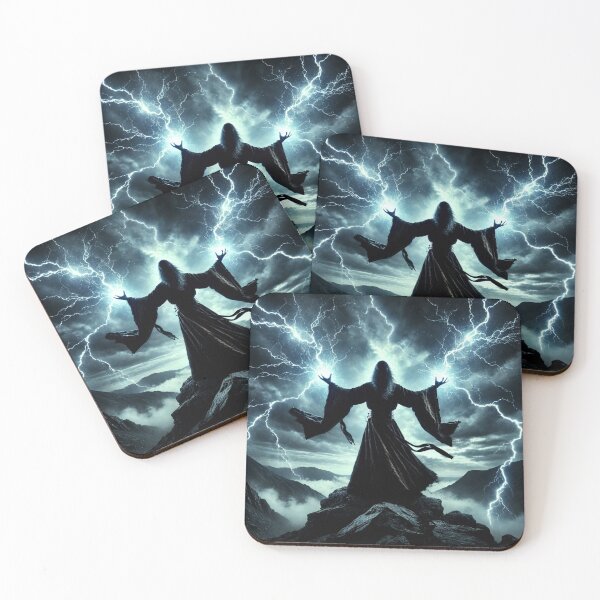 Item preview, Stormcaller Sorcerer – Master of Lightning designed and sold by AcruxUltra.