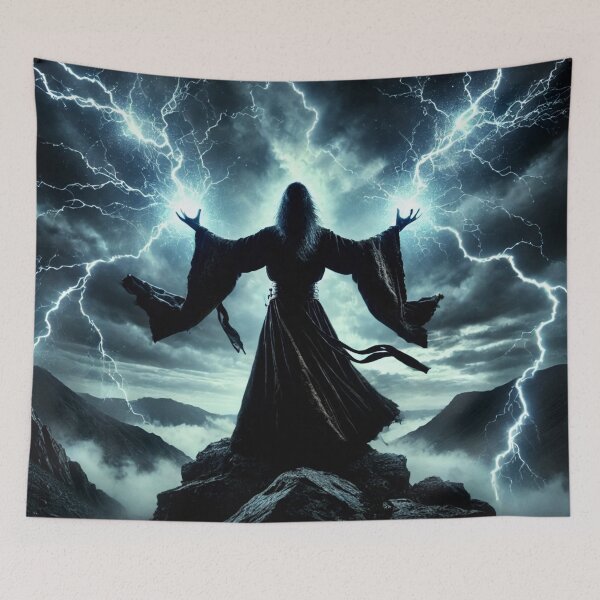 Item preview, Stormcaller Sorcerer – Master of Lightning designed and sold by AcruxUltra.