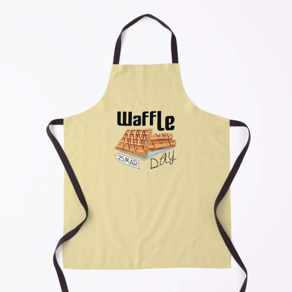 Item preview, 25 March Waffle Day - Wacky Holidays designed and sold by ChemicalXShop.