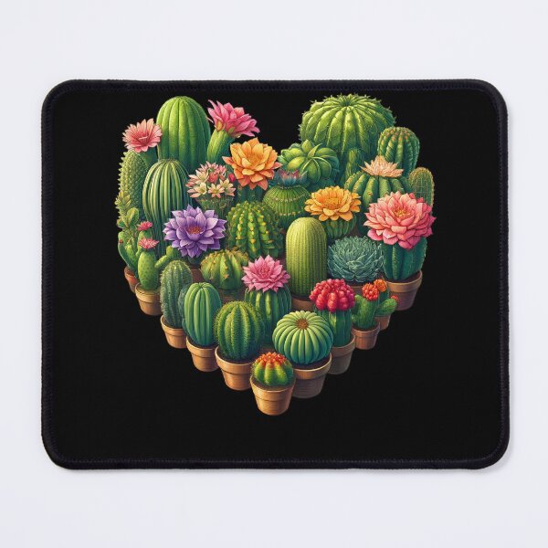 Item preview, Succulent Cactus Heart Gardener Plant Garden Lover designed and sold by Kimberley King Art King Art.