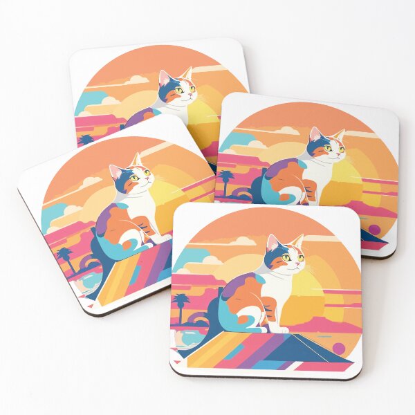 Item preview, Cats and the evening atmosphere designed and sold by Phuwadon1992.
