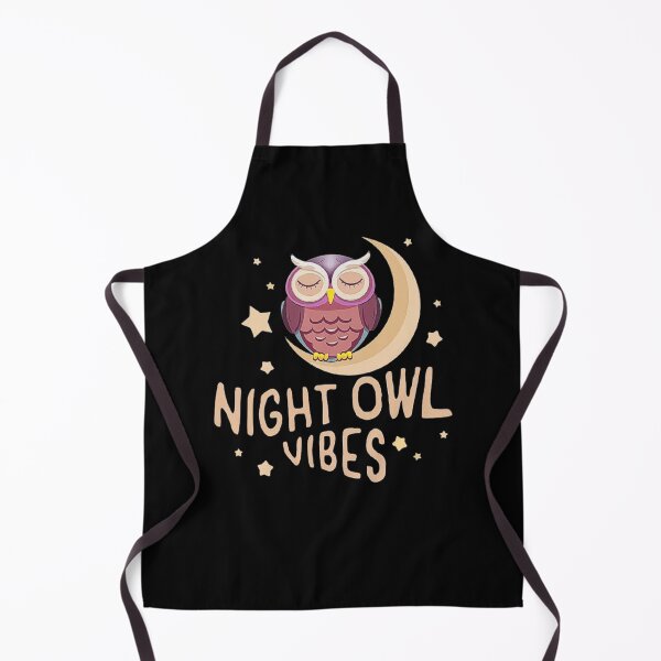 Item preview, Night Owl Vibes Cute Owl Design for Late-Night Thinkers designed and sold by love3617.