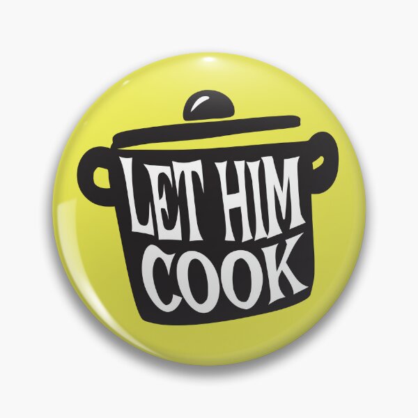 Item preview, Let Him Cook Saucepan designed and sold by Minimum-Rage.