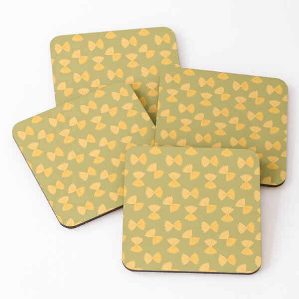 Item preview, Pasta farfalle on green designed and sold by reneesillus.