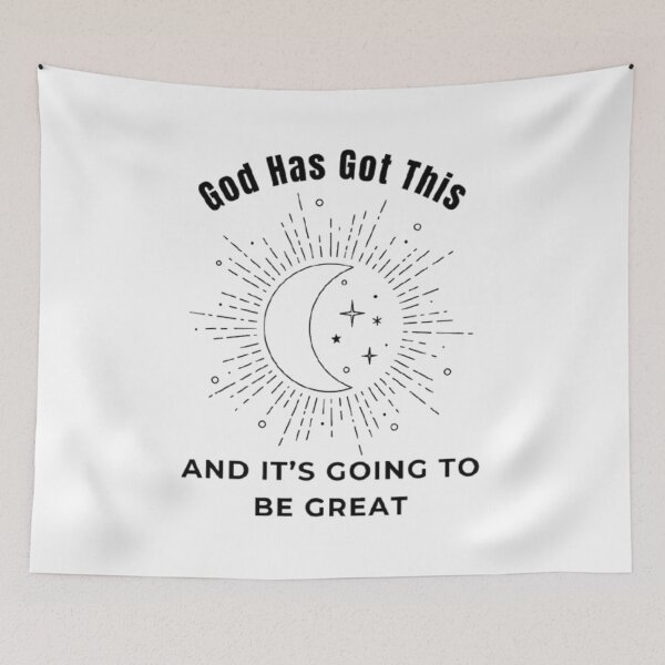 Item preview, God Has Got This - Black designed and sold by BumbleChynxBee.
