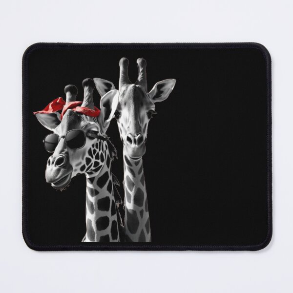 Item preview, A pair of giraffes in a hippie style designed and sold by A-Szczesniak.
