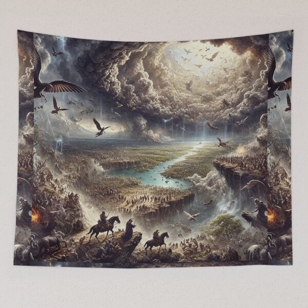 Item preview,  "I Will Destroy Man Whom I Have Created" – God's Judgment Declared Verse: Genesis 6:7 (KJV) designed and sold by Meta2Physical.