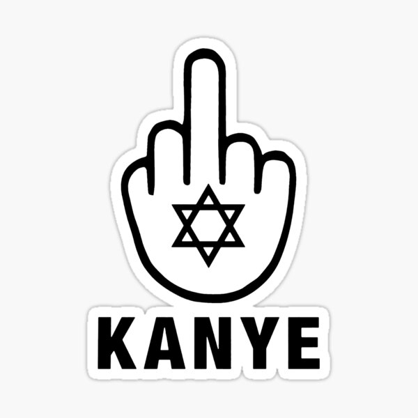 Artikel-Vorschau von SCHEISS AUF KANYE WEST, designt und verkauft von DoubleOThreads.