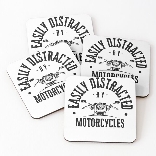 Item preview, Easily distracted by Motorcycles  designed and sold by mclaurin612.