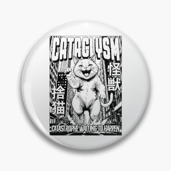 Item preview, Cat Movie Funny Cataclysm Feline Catastrophe Monster Cats designed and sold by GrandeDuc.