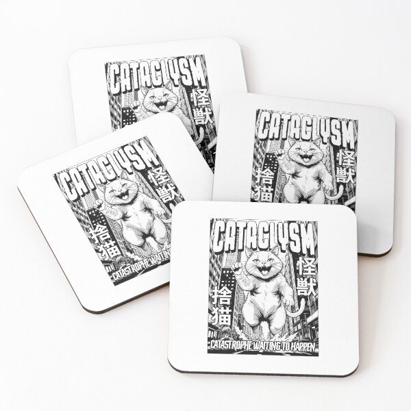 Item preview, Cat Movie Funny Cataclysm Feline Catastrophe Monster Cats designed and sold by GrandeDuc.