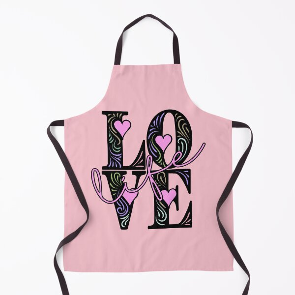 Item preview, Love Life Decorative Typography Blush Pink designed and sold by MerryMakewell.