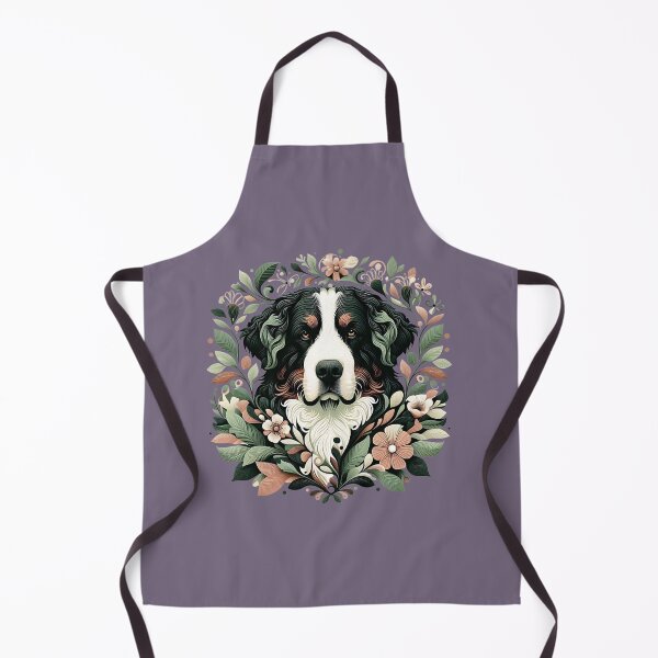 Item preview, Bernese Mountain Dog Botanical Nature Art Illustration2 designed and sold by BirdsnStuff.