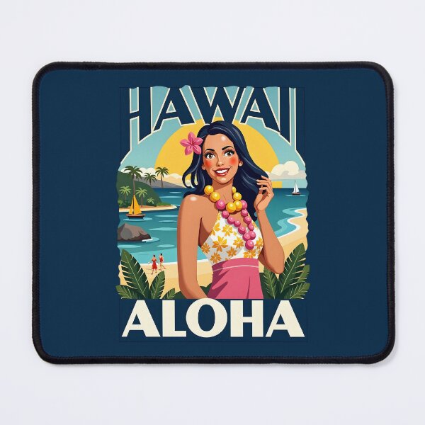 Item preview, Aloha Hawaii Retro Classic Vintage Design designed and sold by GoodOldVintage.