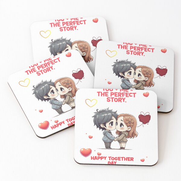 Item preview, Cute Couple Love Story T- shirt designed and sold by RadiantRemix.