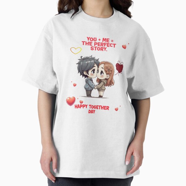 Item preview, Cute Couple Love Story T- shirt designed and sold by RadiantRemix.