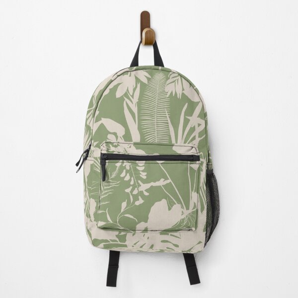 Item preview, Seamless delicate pattern with tropical line silhouette flowers and leaves. Bright tropical rainforest illustration. designed and sold by MatyKotiv.