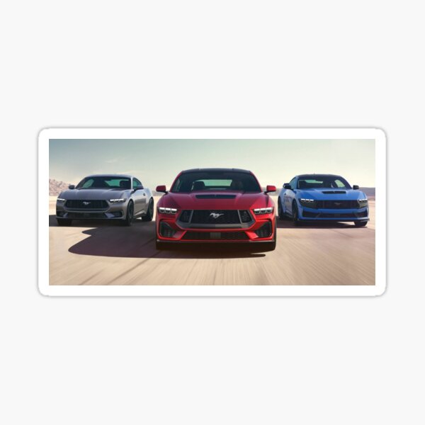 Aperçu de l'œuvre Ford Mustang Trio 2024 créée et vendue par parkerku.