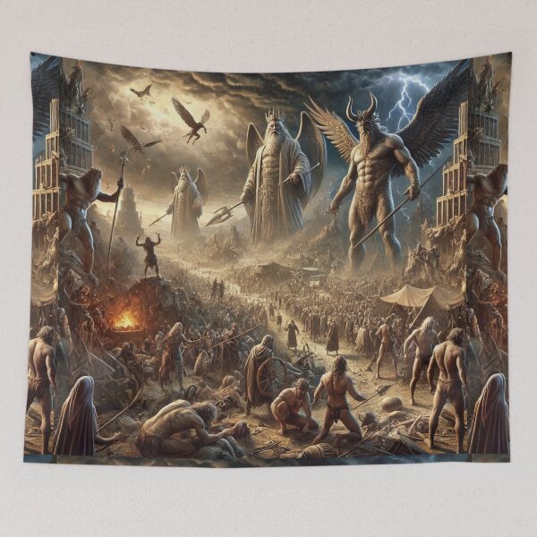 Item preview, "And It Repented the Lord That He Had Made Man" – God's Grief Over Humanity Verse: Genesis 6:6 (KJV) designed and sold by Meta2Physical.