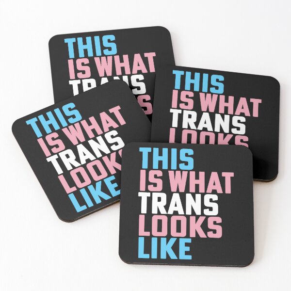 Item preview, This is what trans looks like Trans Right are Human Rights Transgender LGBTQ Pride designed and sold by House Sparrow.