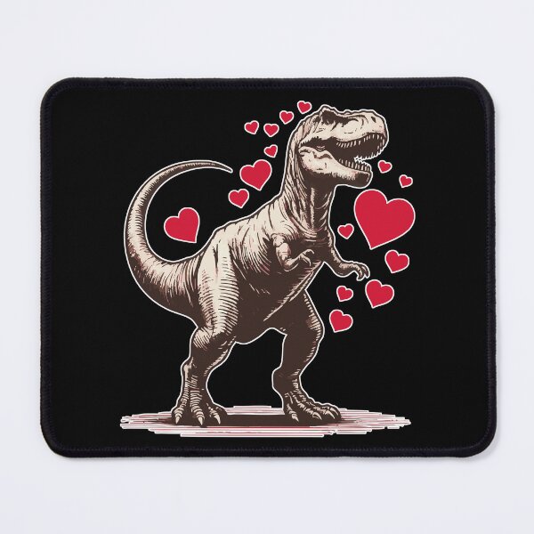 Item preview, Tyrannosaurus Funny Dinosaur Happy Valentnines Day designed and sold by TomFrontierArt.