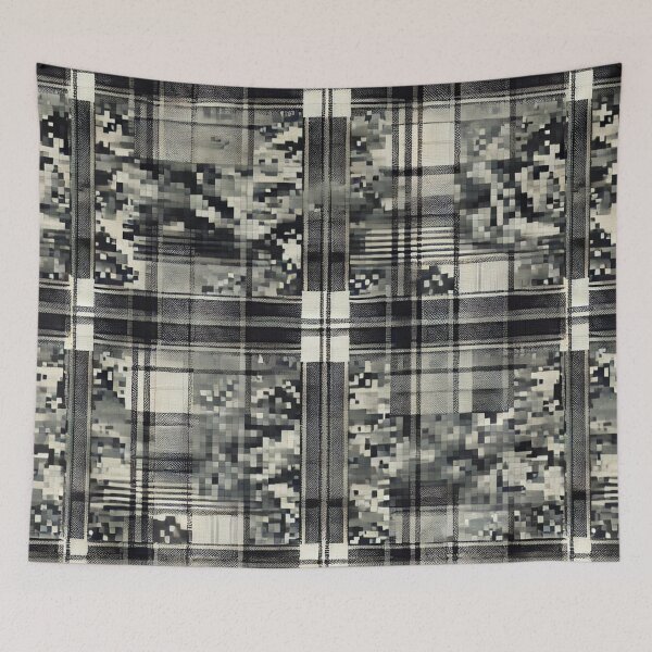 Item preview, Digital Camo Plaid: A Modern Tactical Fusion designed and sold by Meta2Physical.