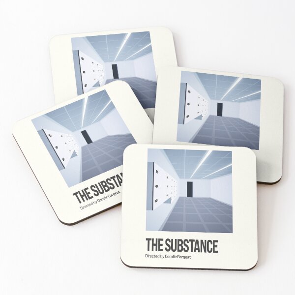 Item preview, The white backoom Poster | The Substance (2024) designed and sold by Changjaaxo.