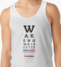 Augendiagramm (der Welt) Tank Top