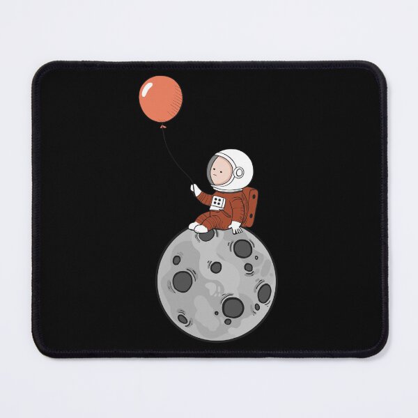 Item preview, Lost in Thought - Astronaut on Moon with Balloon Art designed and sold by DesignedByMarty.