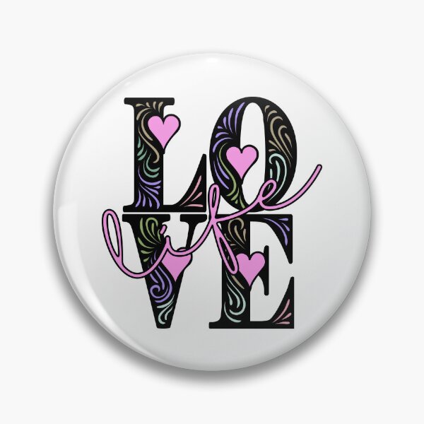 Item preview, Love Life Decorative Typography designed and sold by MerryMakewell.